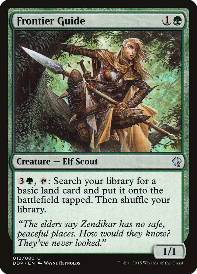 Frontier Guide [Duel Decks: Zendikar vs. Eldrazi] | Gate City Games LLC