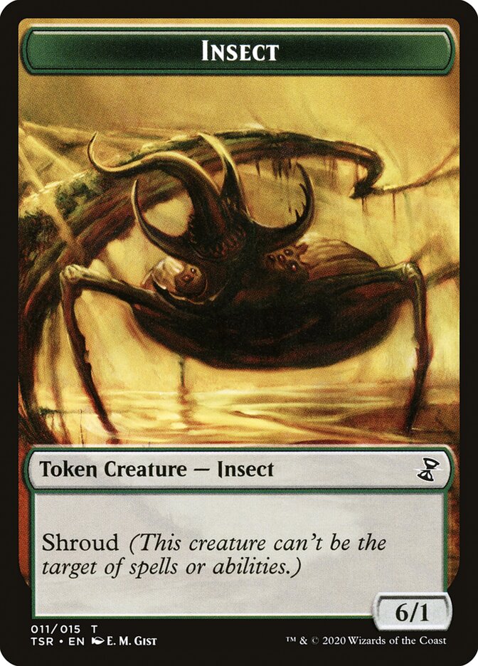 Insect Token [Time Spiral Remastered Tokens] | Gate City Games LLC