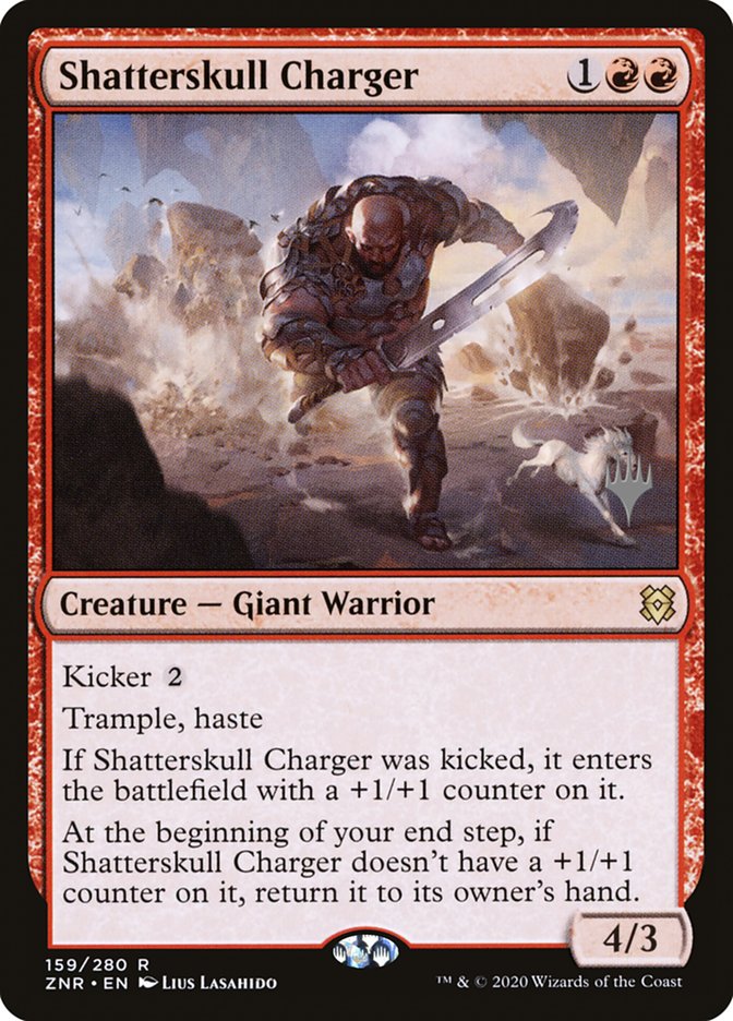 Shatterskull Charger (Promo Pack) [Zendikar Rising Promos] | Gate City Games LLC