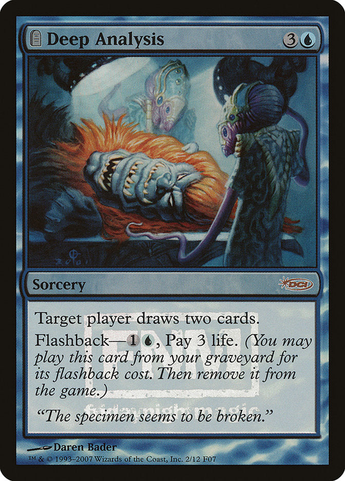 Deep Analysis [Friday Night Magic 2007] | Gate City Games LLC