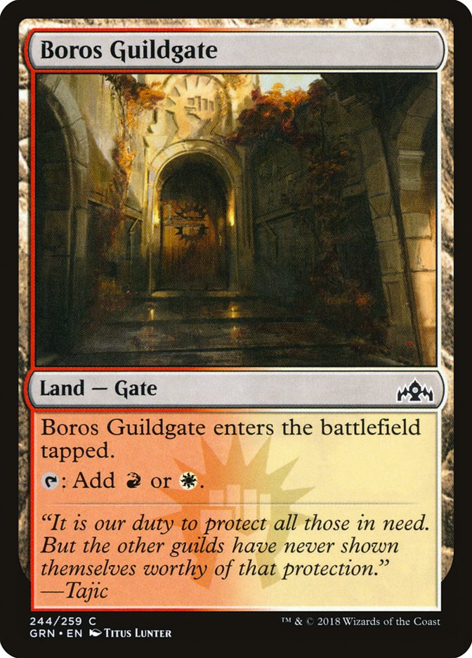 Boros Guildgate (244/259) [Guilds of Ravnica] | Gate City Games LLC