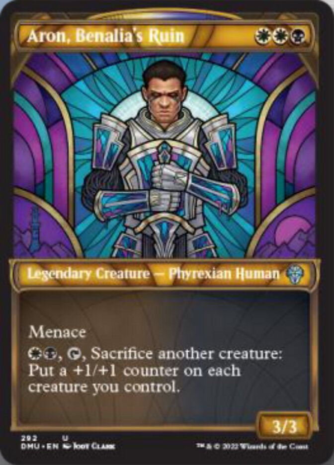 Aron, Benalia's Ruin (Showcase) [Dominaria United] | Gate City Games LLC