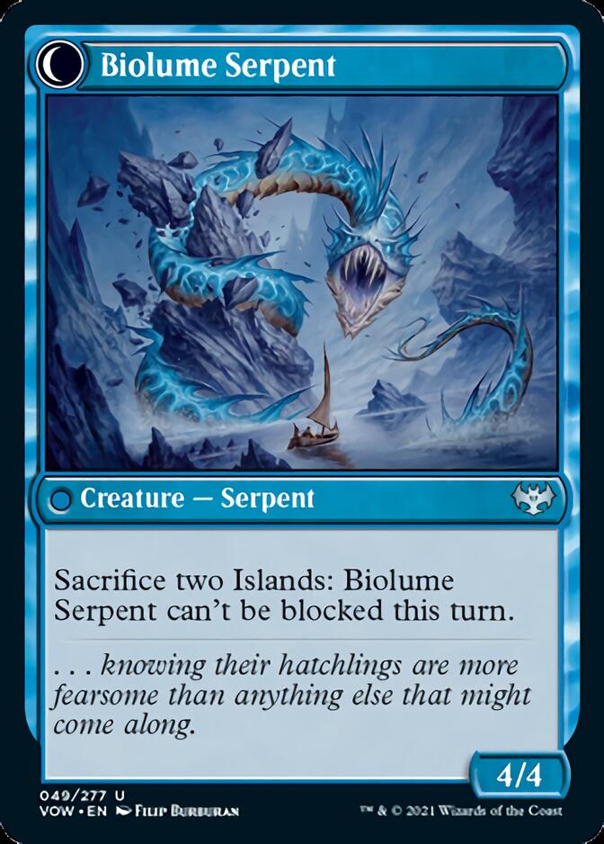 Biolume Egg // Biolume Serpent [Innistrad: Crimson Vow] | Gate City Games LLC