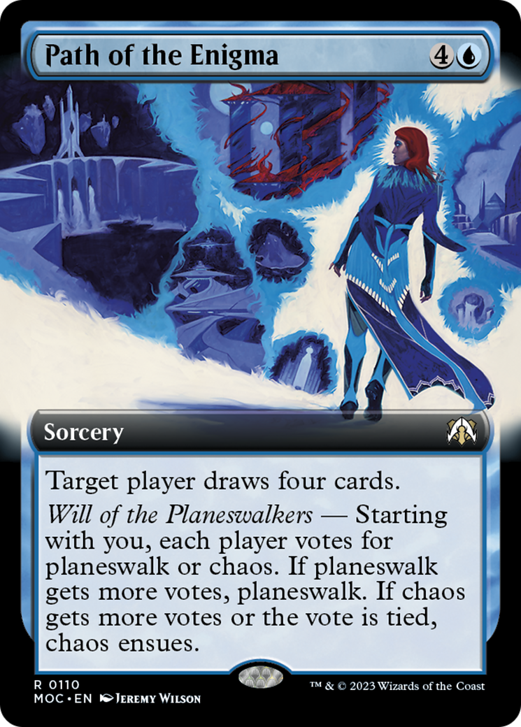 Path of the Enigma (Extended Art) [March of the Machine Commander] | Gate City Games LLC