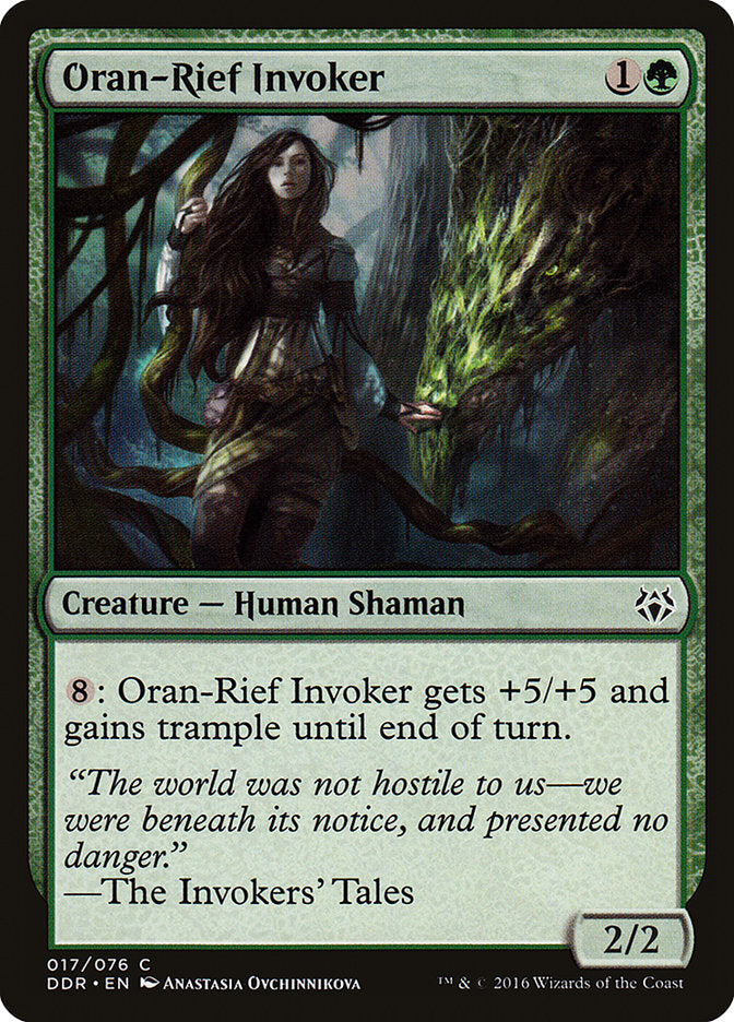 Oran-Rief Invoker [Duel Decks: Nissa vs. Ob Nixilis] | Gate City Games LLC