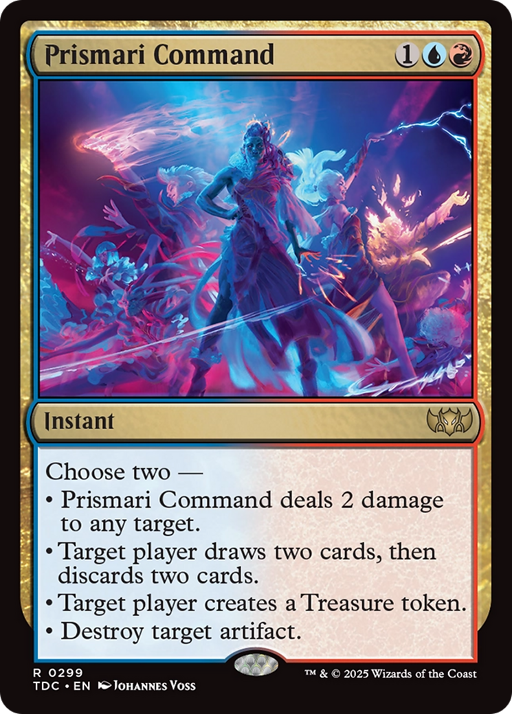 Prismari Command [Tarkir: Dragonstorm Commander] | Gate City Games LLC