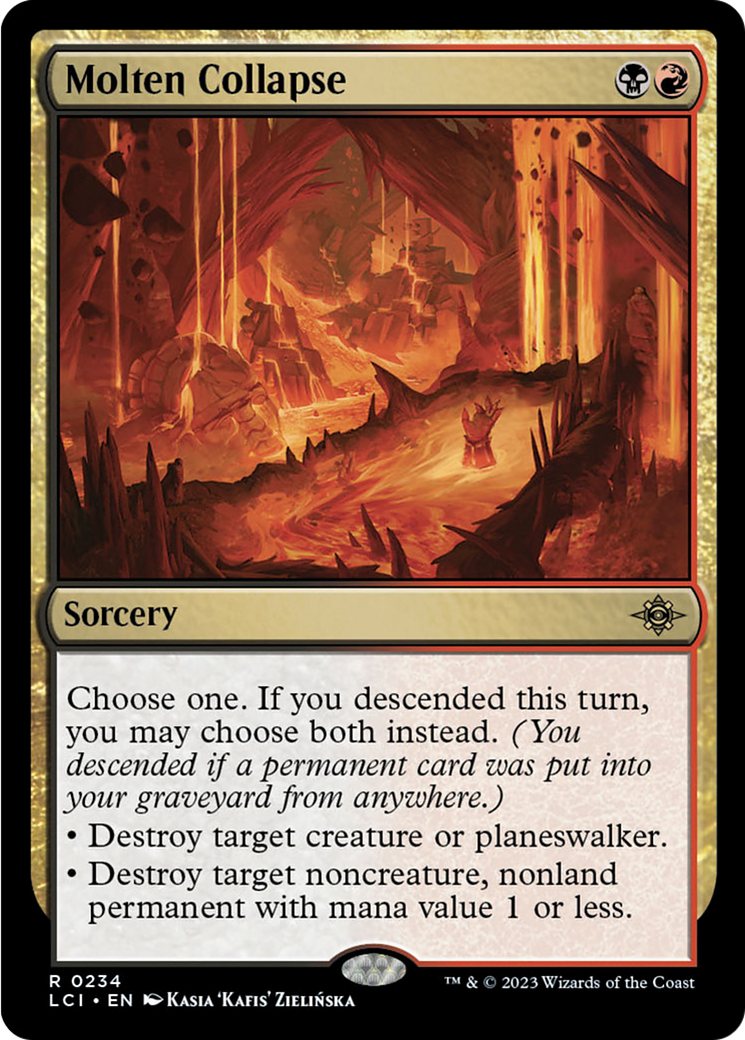 Molten Collapse [The Lost Caverns of Ixalan] | Gate City Games LLC