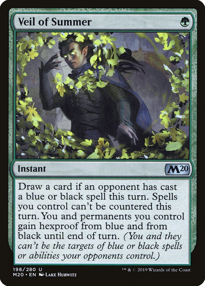Veil of Summer [Core Set 2020] | Gate City Games LLC