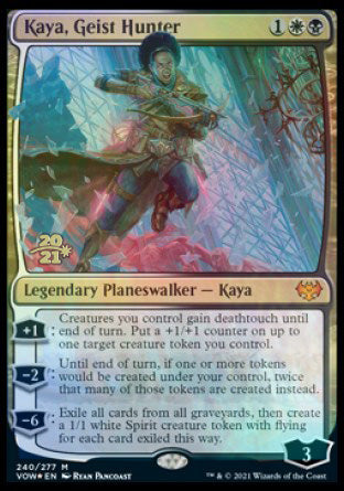 Kaya, Geist Hunter [Innistrad: Crimson Vow Prerelease Promos] | Gate City Games LLC