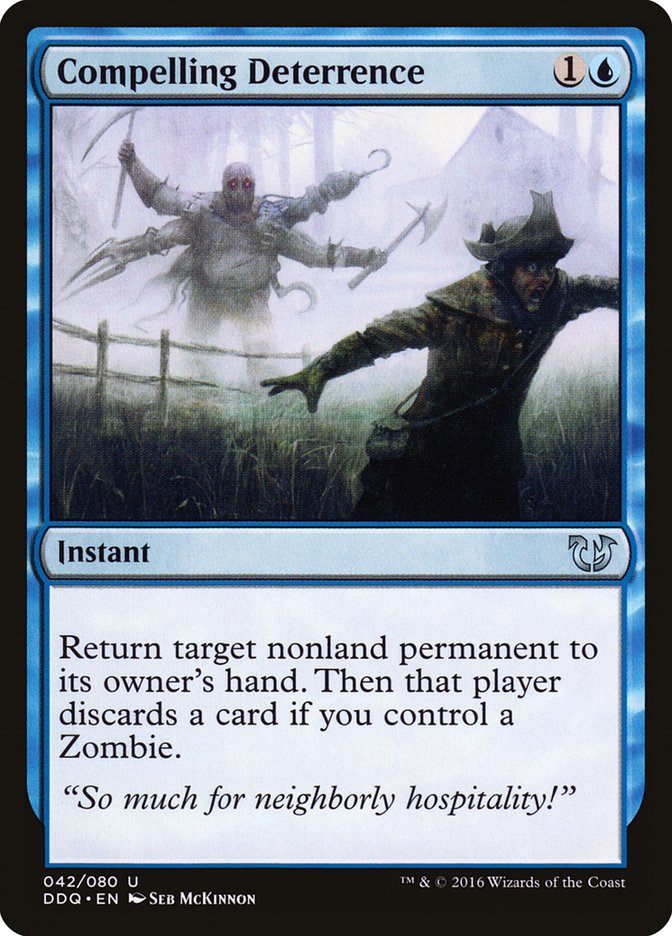 Compelling Deterrence [Duel Decks: Blessed vs. Cursed] | Gate City Games LLC