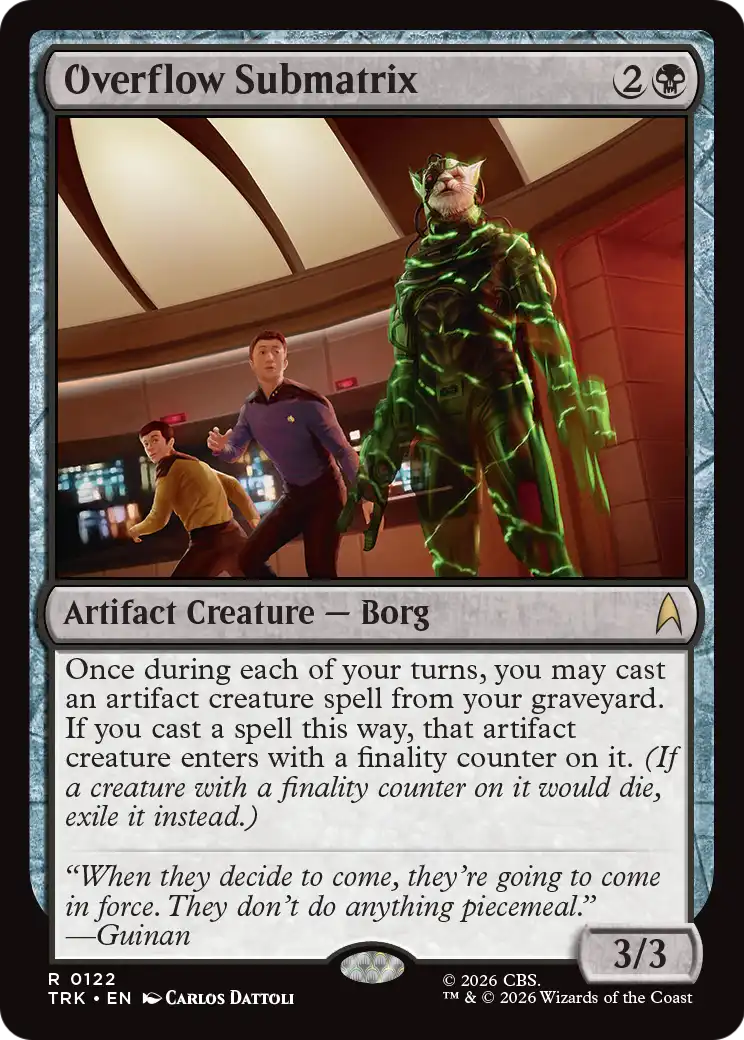 Overflow Submatrix [Star Trek] | Gate City Games LLC