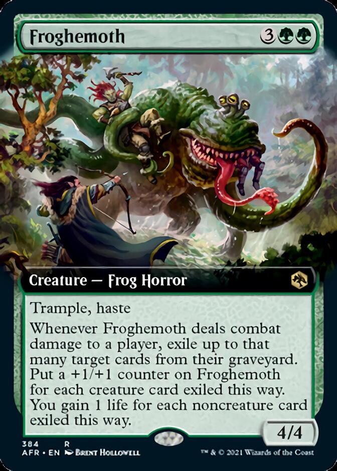 Froghemoth (Extended Art) [Dungeons & Dragons: Adventures in the Forgotten Realms] | Gate City Games LLC