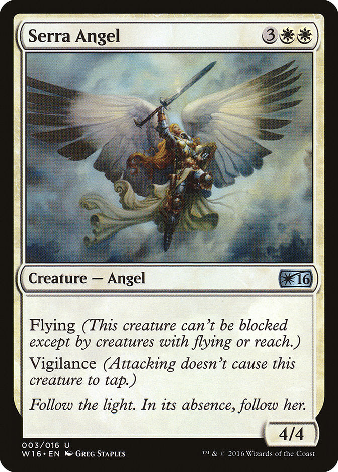 Serra Angel [Welcome Deck 2016] | Gate City Games LLC