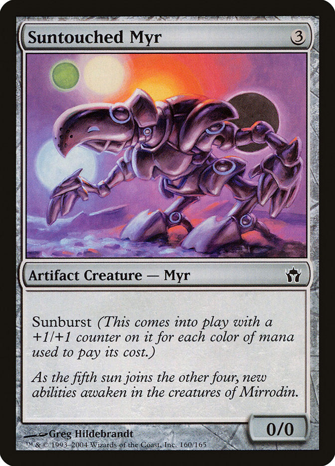 Suntouched Myr [Fifth Dawn] | Gate City Games LLC