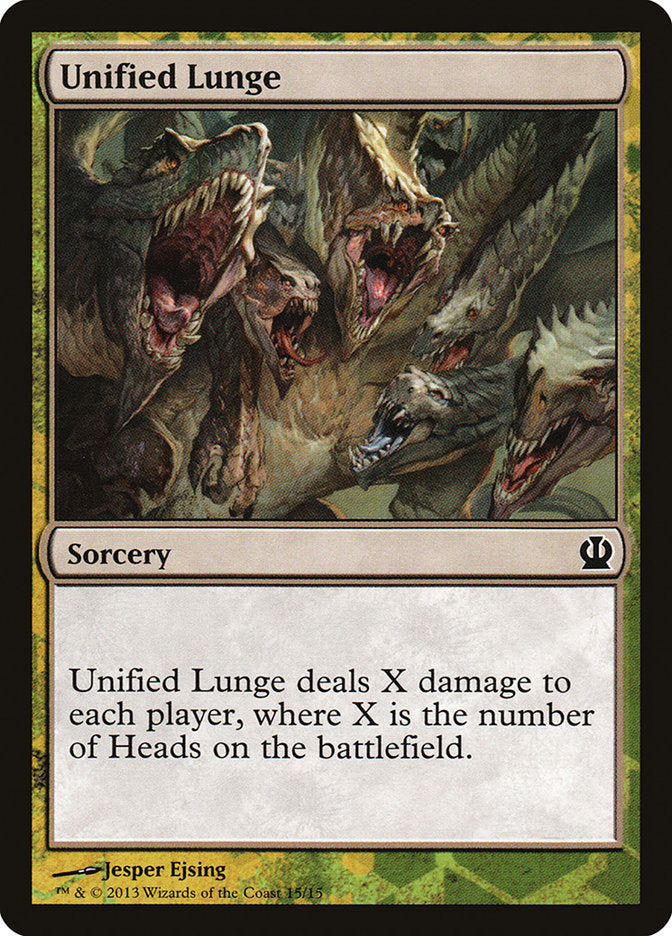 Unified Lunge [Theros Face the Hydra] | Gate City Games LLC
