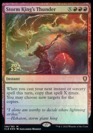 Storm King's Thunder [Commander Legends: Battle for Baldur's Gate Prerelease Promos] | Gate City Games LLC