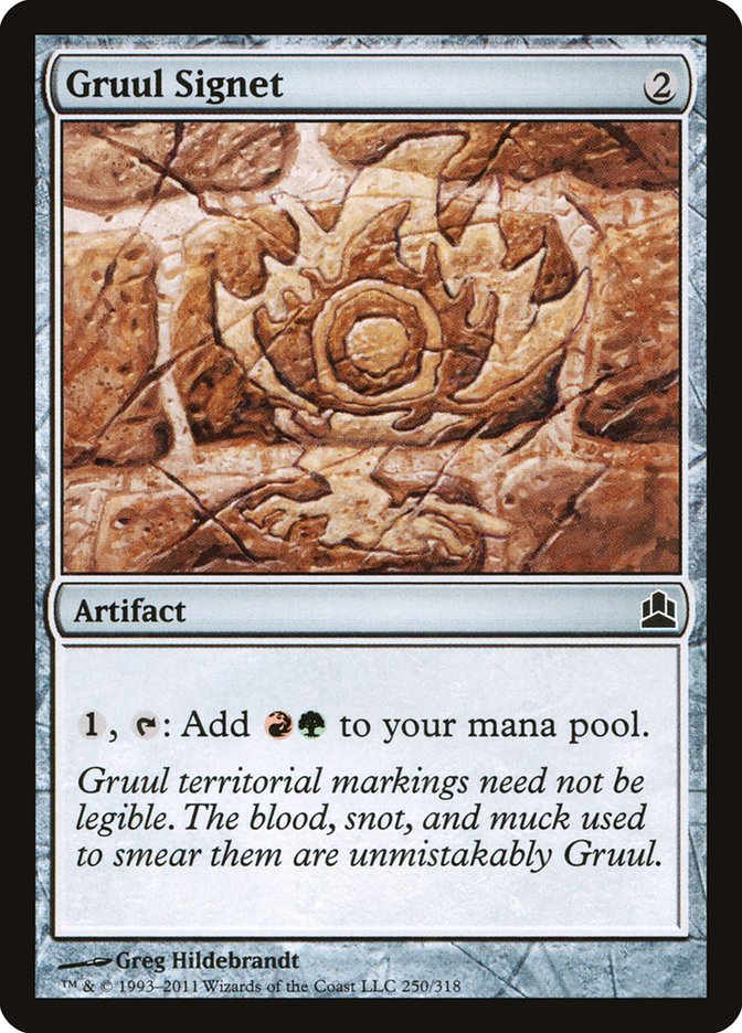 Gruul Signet [Commander 2011] | Gate City Games LLC