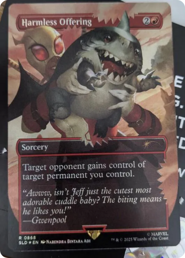 Harmless Offering (Rainbow Foil) [Secret Lair Drop Series] | Gate City Games LLC