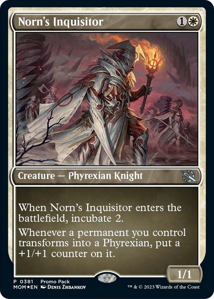 Norn's Inquisitor (Promo Pack) [March of the Machine Promos] | Gate City Games LLC