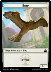 Bird // Emblem - Domri Rade Double-Sided Token [Ravnica Remastered Tokens] | Gate City Games LLC