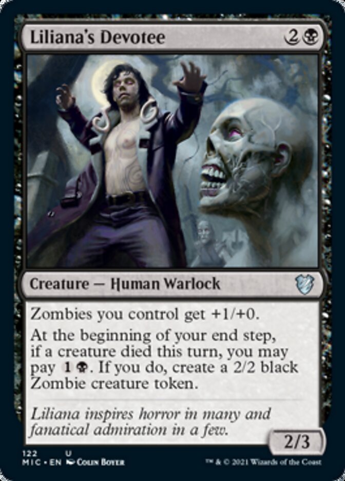 Liliana's Devotee [Innistrad: Midnight Hunt Commander] | Gate City Games LLC
