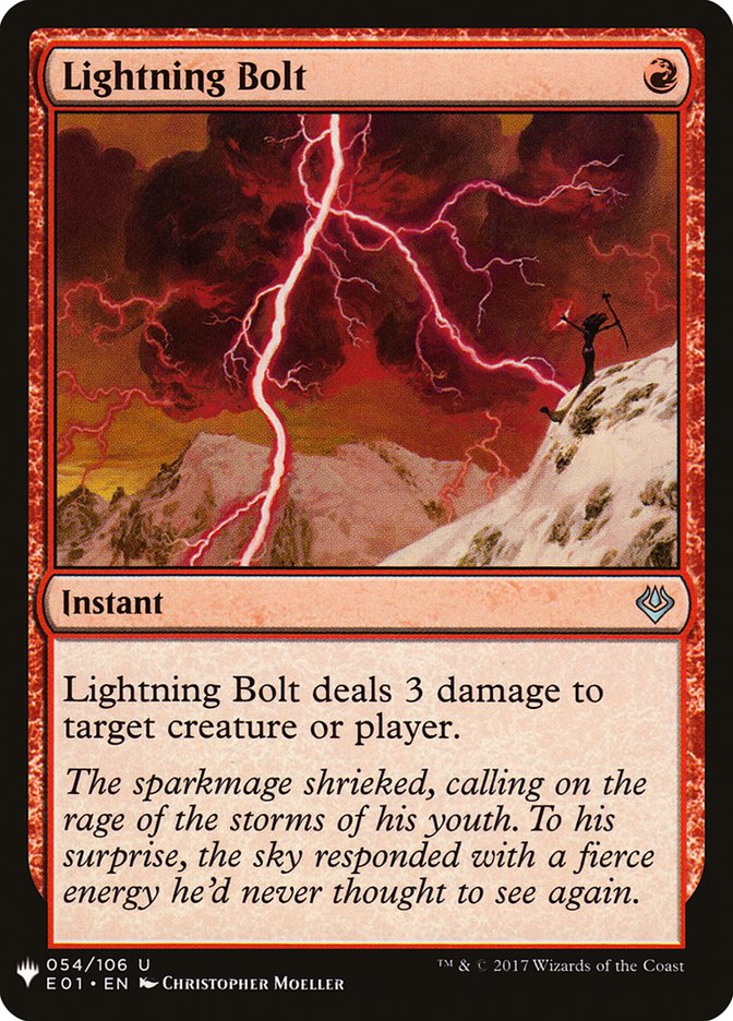 Lightning Bolt [Mystery Booster] | Gate City Games LLC