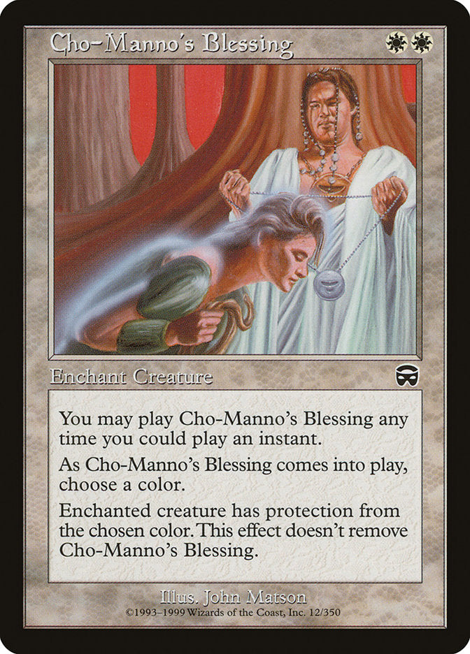 Cho-Manno's Blessing [Mercadian Masques] | Gate City Games LLC