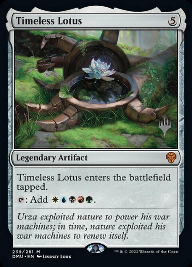 Timeless Lotus (Promo Pack) [Dominaria United Promos] | Gate City Games LLC