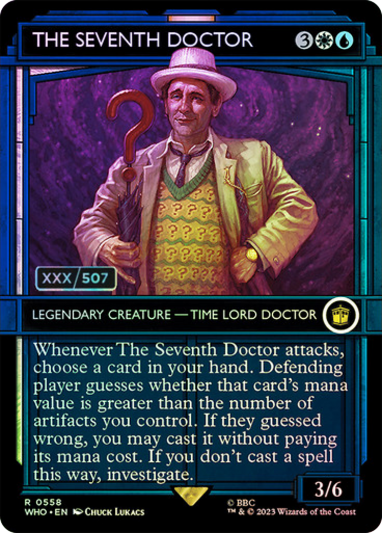 The Seventh Doctor (Serial Numbered) [Doctor Who] | Gate City Games LLC