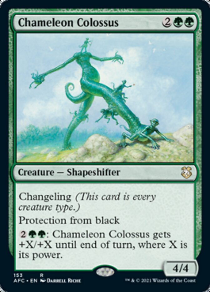 Chameleon Colossus [Dungeons & Dragons: Adventures in the Forgotten Realms Commander] | Gate City Games LLC