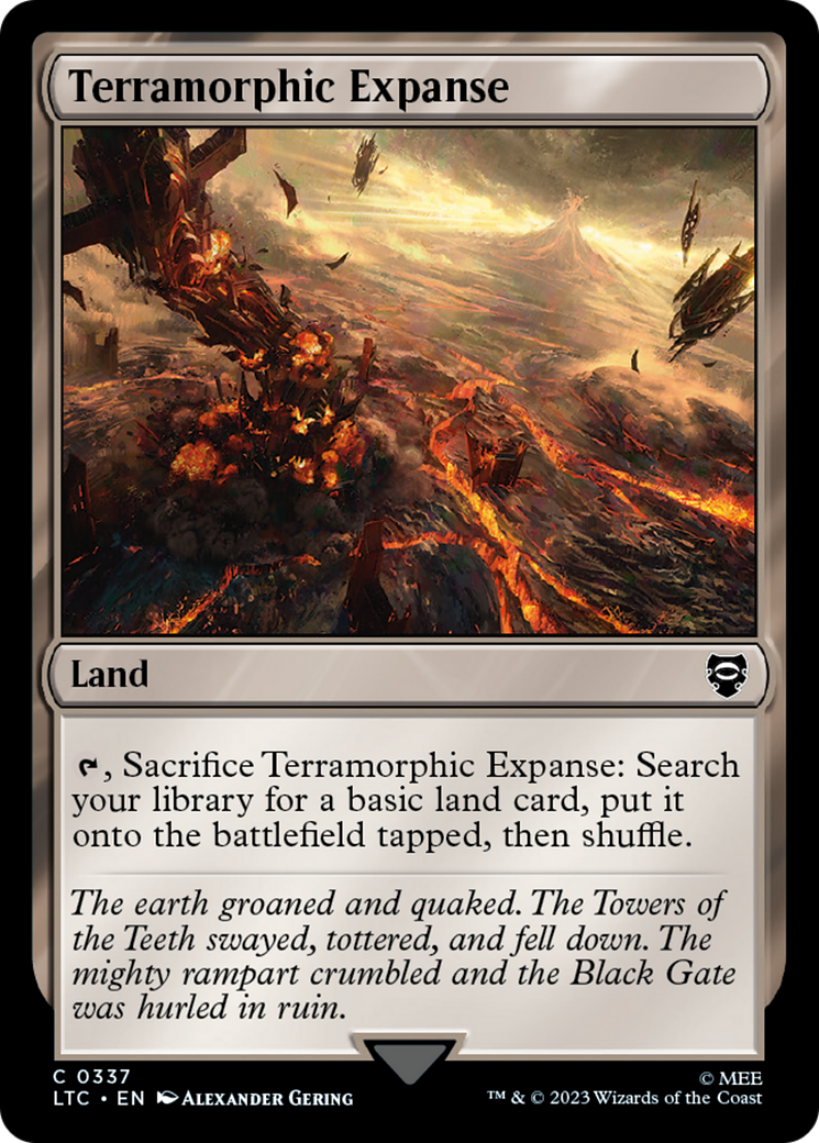 Terramorphic Expanse [The Lord of the Rings: Tales of Middle-Earth Commander] | Gate City Games LLC