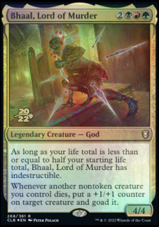 Bhaal, Lord of Murder [Commander Legends: Battle for Baldur's Gate Prerelease Promos] | Gate City Games LLC