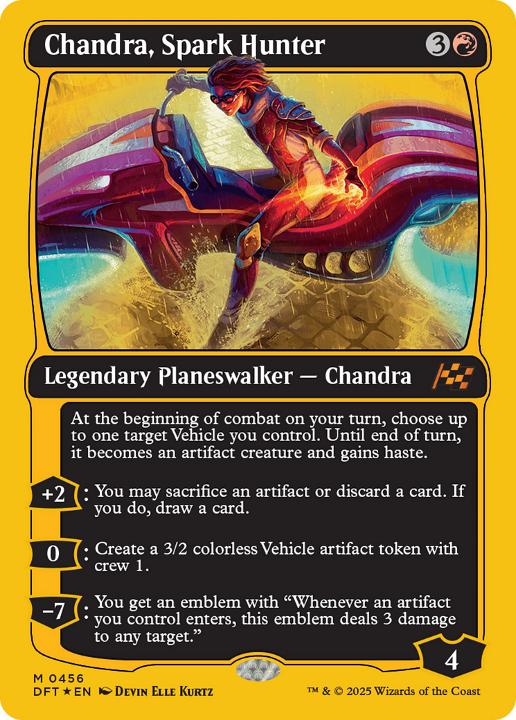 Chandra, Spark Hunter (First-Place Foil) [Aetherdrift] | Gate City Games LLC