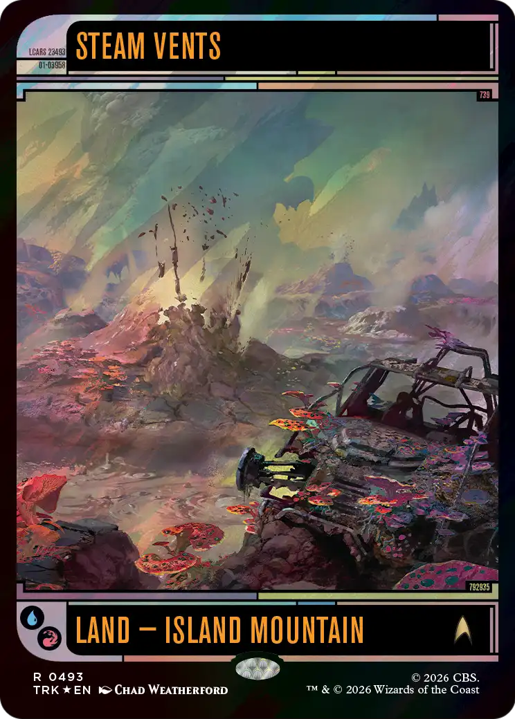 Steam Vents (Surge Foil) [Star Trek] | Gate City Games LLC