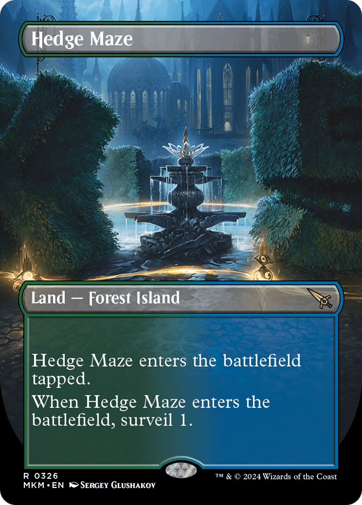 Hedge Maze (Borderless) [Murders at Karlov Manor] | Gate City Games LLC
