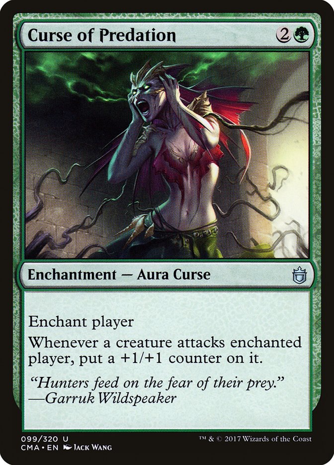 Curse of Predation [Commander Anthology] | Gate City Games LLC