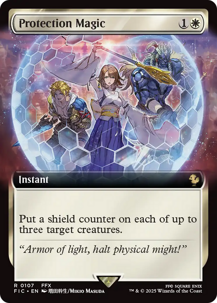 Protection Magic (Extended Art) [FINAL FANTASY Commander] | Gate City Games LLC