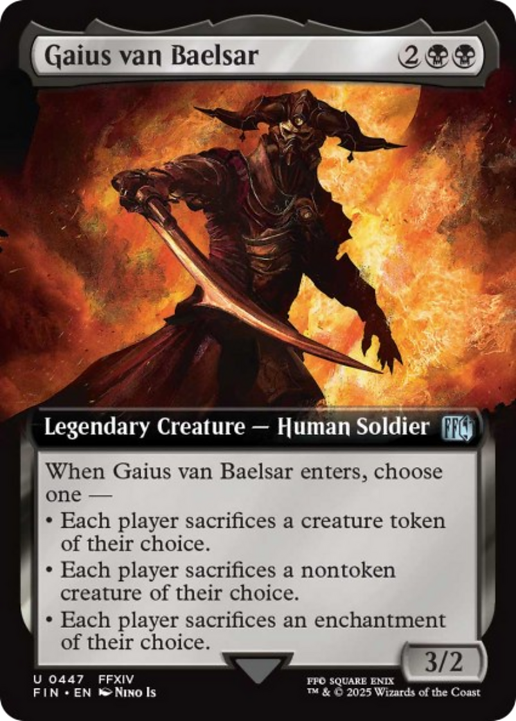 Gaius van Baelsar (Extended Art) [FINAL FANTASY] | Gate City Games LLC