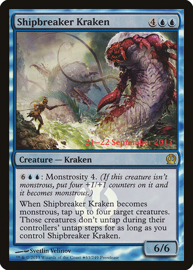 Shipbreaker Kraken [Theros Prerelease Promos] | Gate City Games LLC