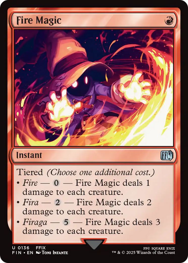Fire Magic [FINAL FANTASY] | Gate City Games LLC