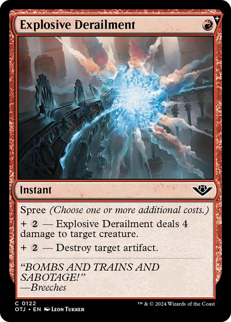 Explosive Derailment [Outlaws of Thunder Junction] | Gate City Games LLC