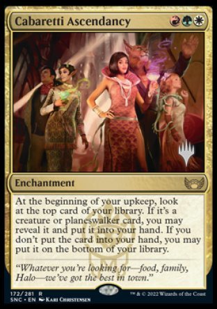 Cabaretti Ascendancy (Promo Pack) [Streets of New Capenna Promos] | Gate City Games LLC
