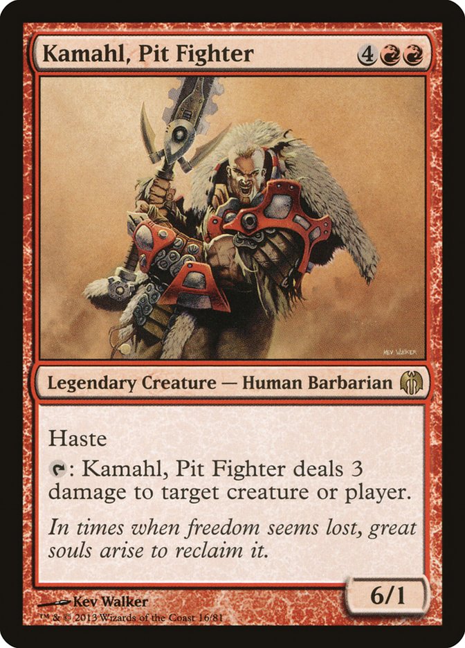 Kamahl, Pit Fighter [Duel Decks: Heroes vs. Monsters] | Gate City Games LLC