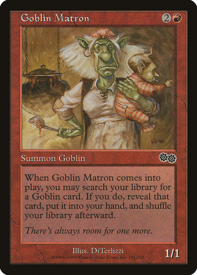 Goblin Matron [Urza's Saga] | Gate City Games LLC