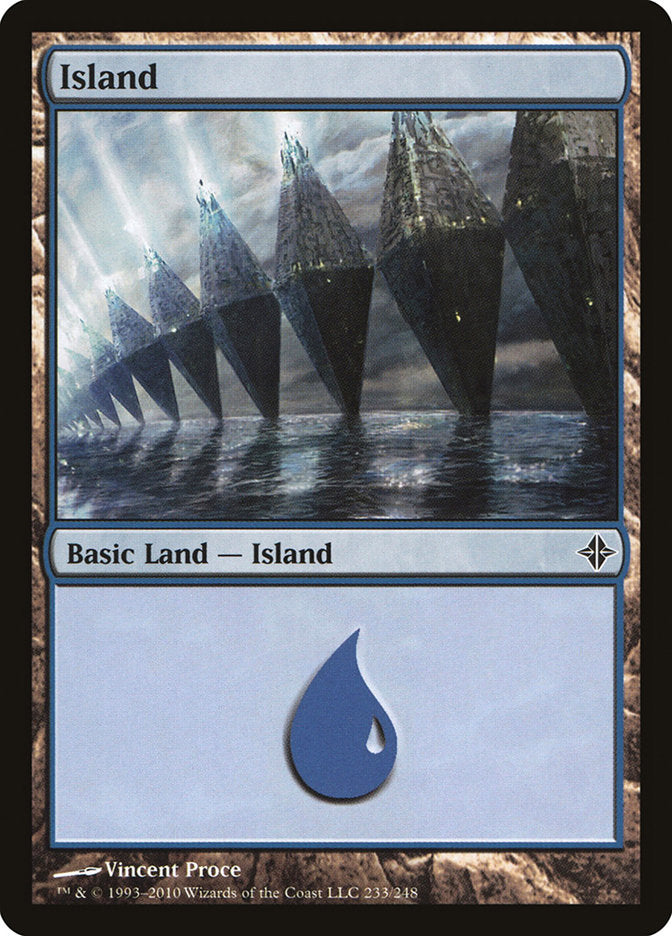 Island (233) [Rise of the Eldrazi] | Gate City Games LLC