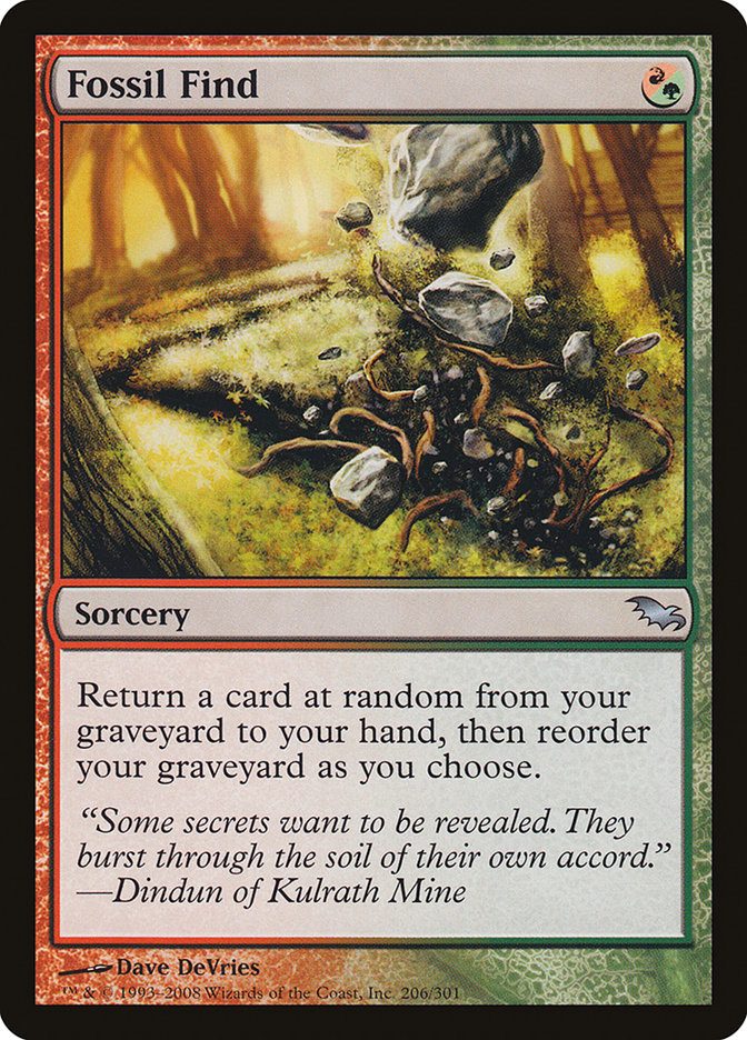Fossil Find [Shadowmoor] | Gate City Games LLC