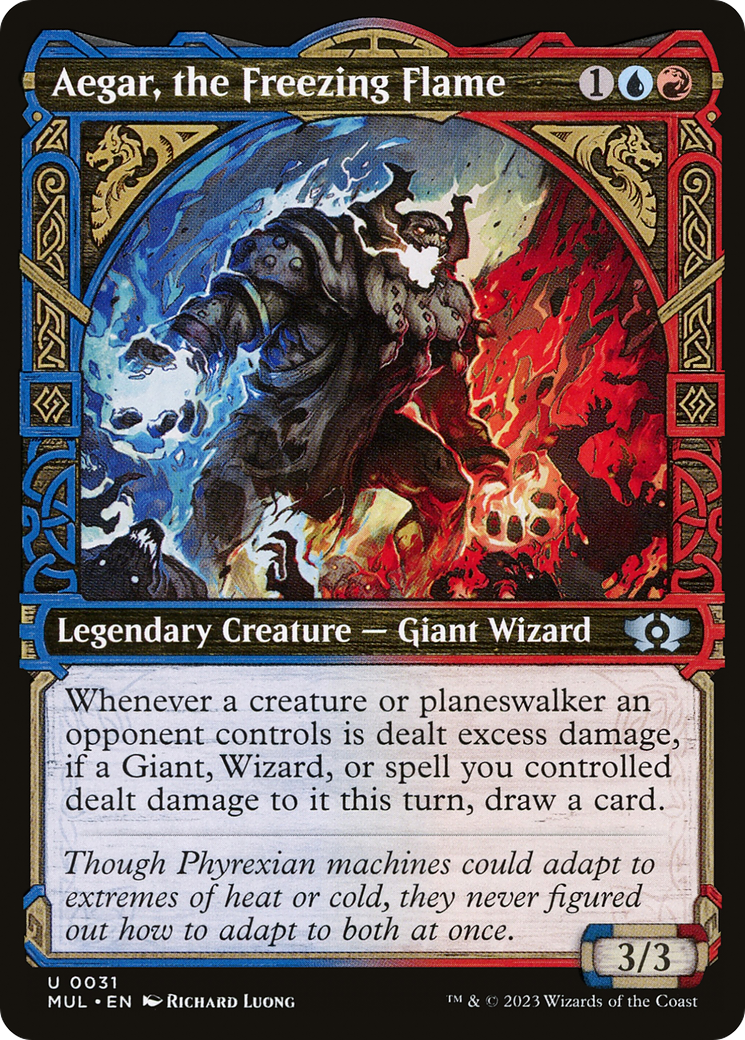 Aegar, the Freezing Flame [Multiverse Legends] | Gate City Games LLC