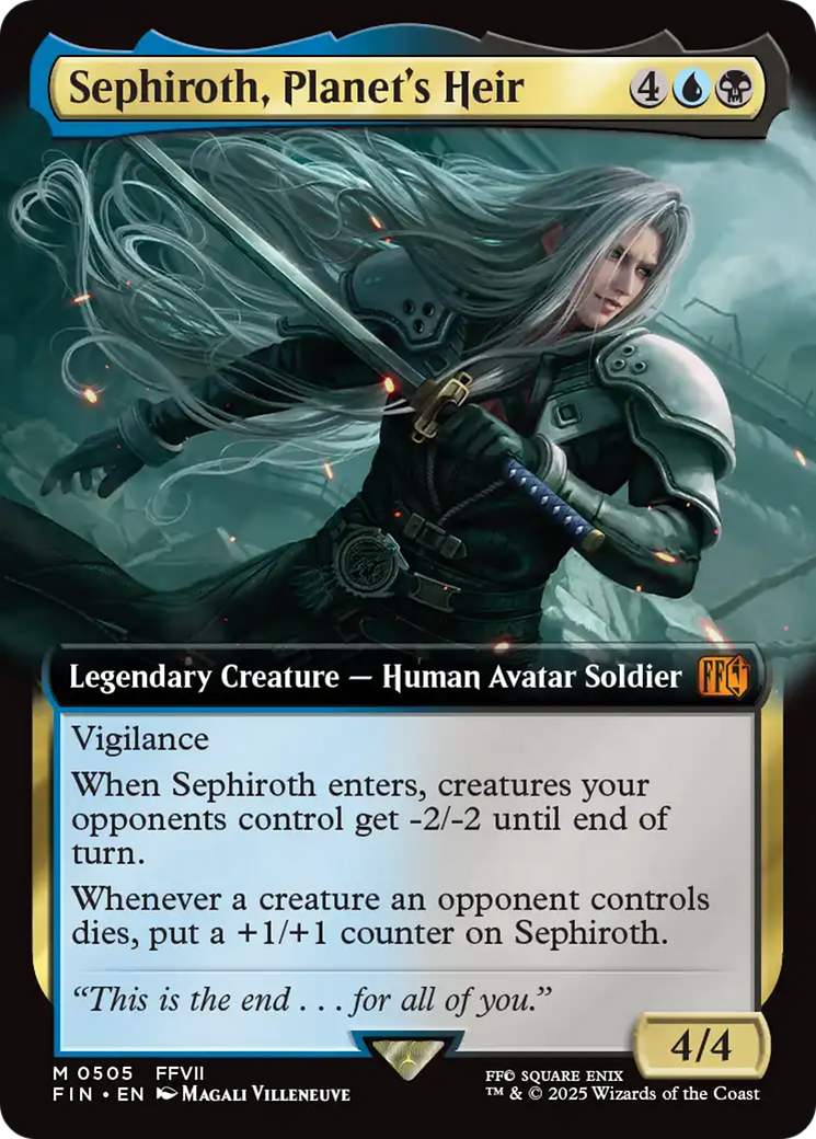 Sephiroth, Planet's Heir (Extended Art) [FINAL FANTASY] | Gate City Games LLC