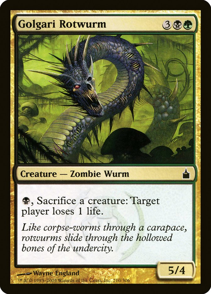 Golgari Rotwurm [Ravnica: City of Guilds] | Gate City Games LLC