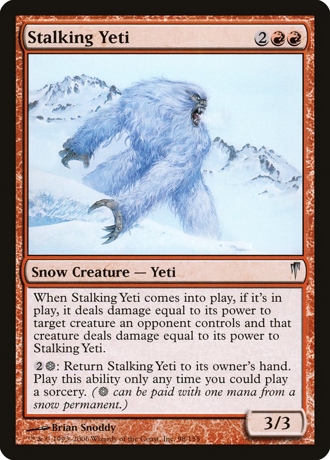Stalking Yeti [Coldsnap] | Gate City Games LLC